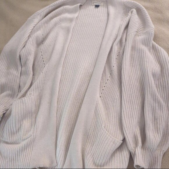 Oversized cream cardigan - Picture 2 of 4